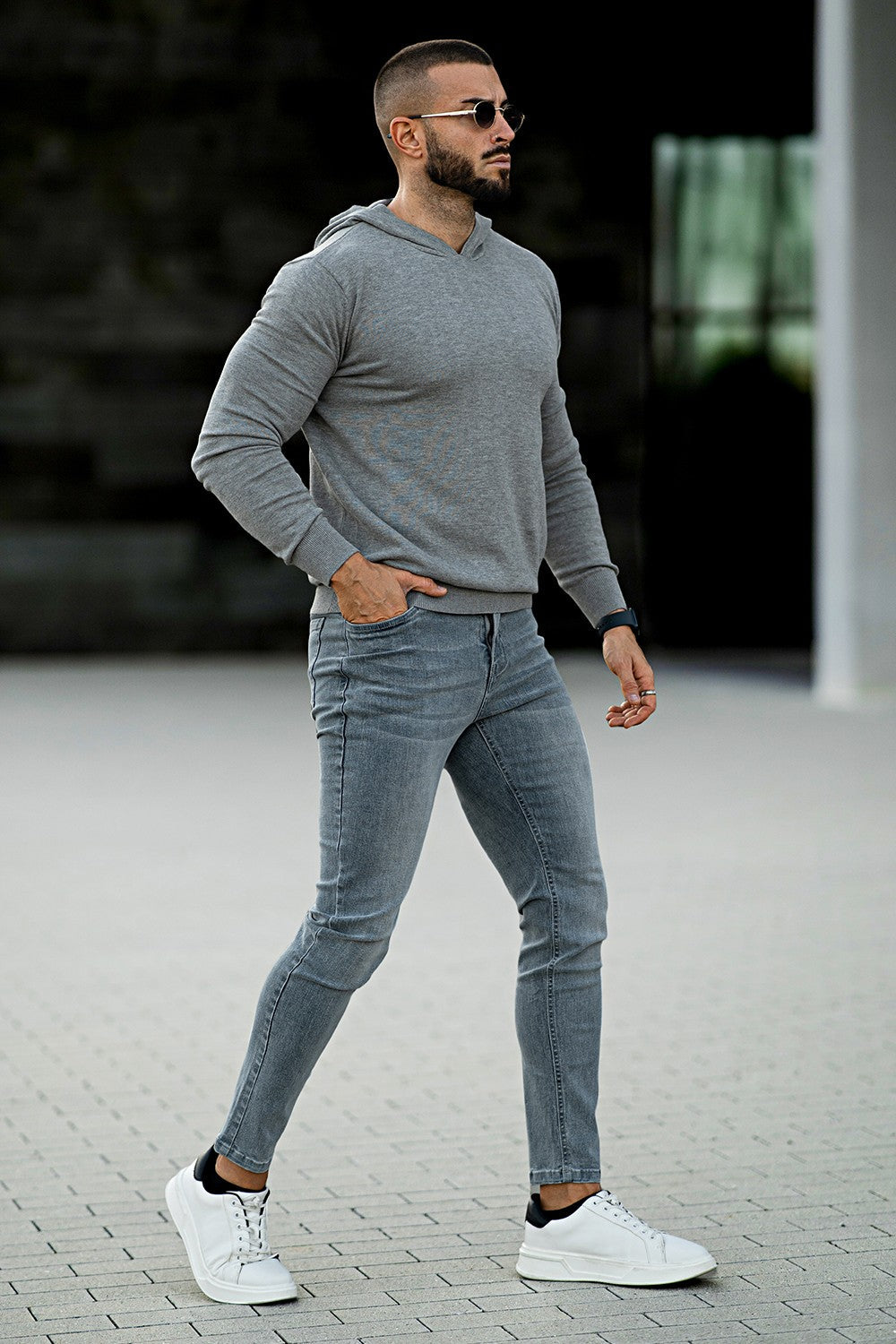 Men's Stylish Hoodie -Slim Fit