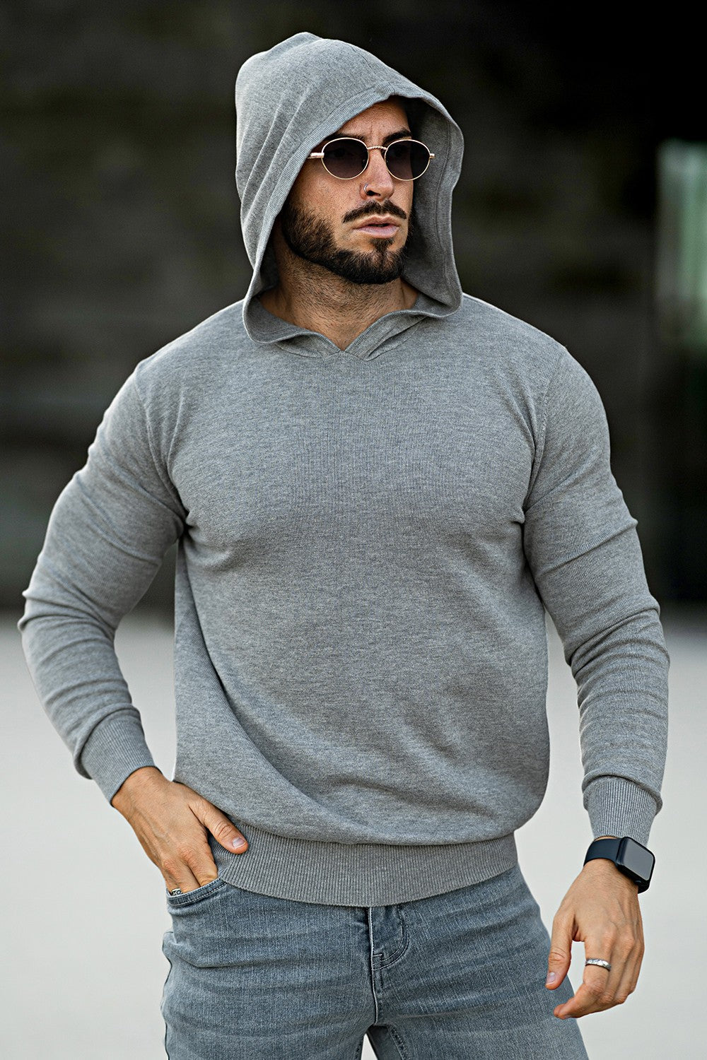 Men's Stylish Hoodie -Slim Fit