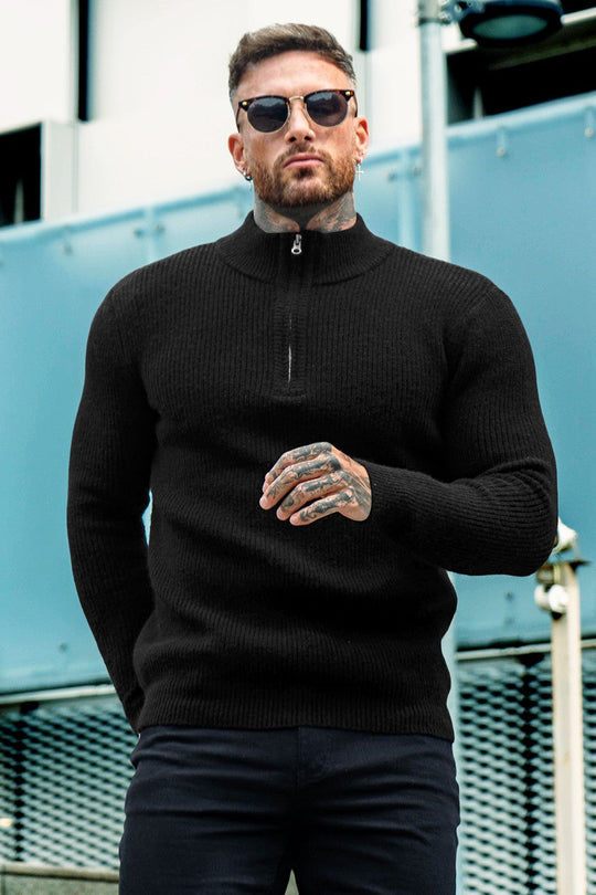 Men's Casual Sweater - Zipper