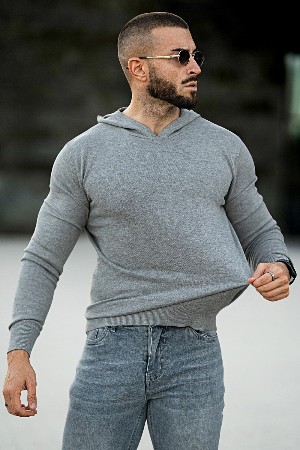 Men's Stylish Hoodie -Slim Fit