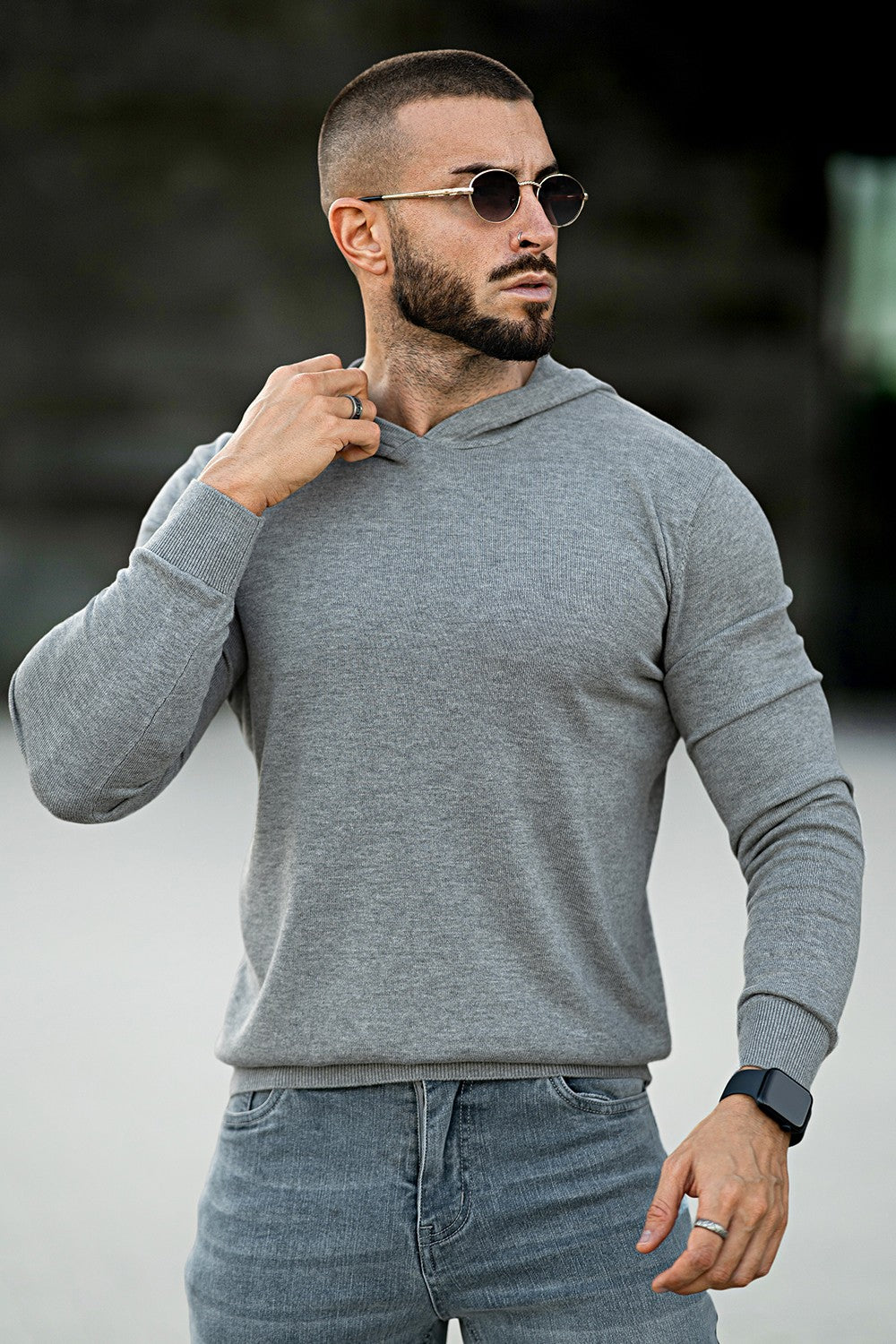 Men's Stylish Hoodie -Slim Fit