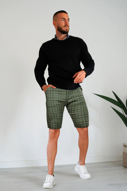 Sunlit Plaid Chino Shorts - Bright Check