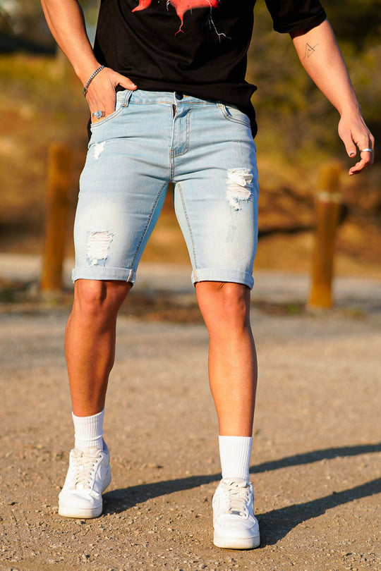 Denim Shorts - Classic Blue