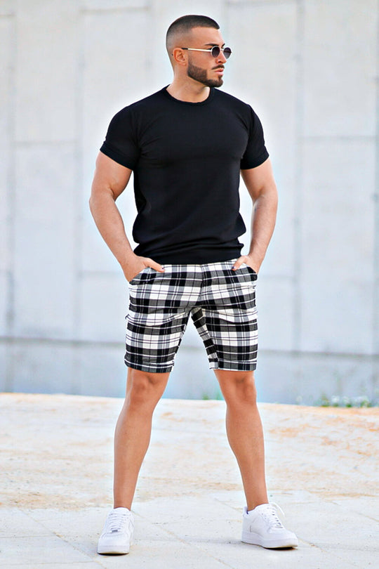 Plaid Shorts - Vibrant Check