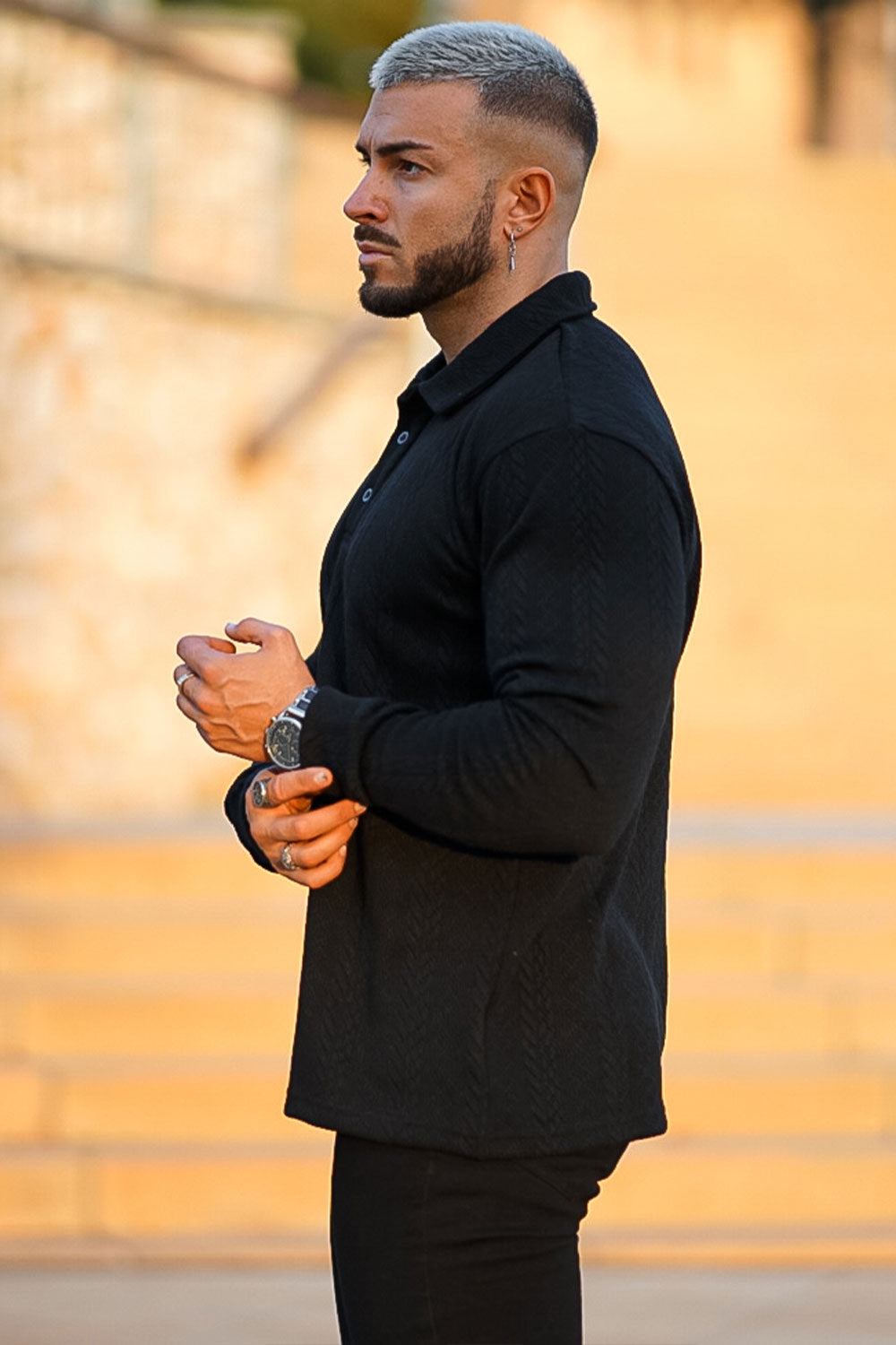 Gingtto: Elevate Your Style With Men's Pure Color Polo Shirts