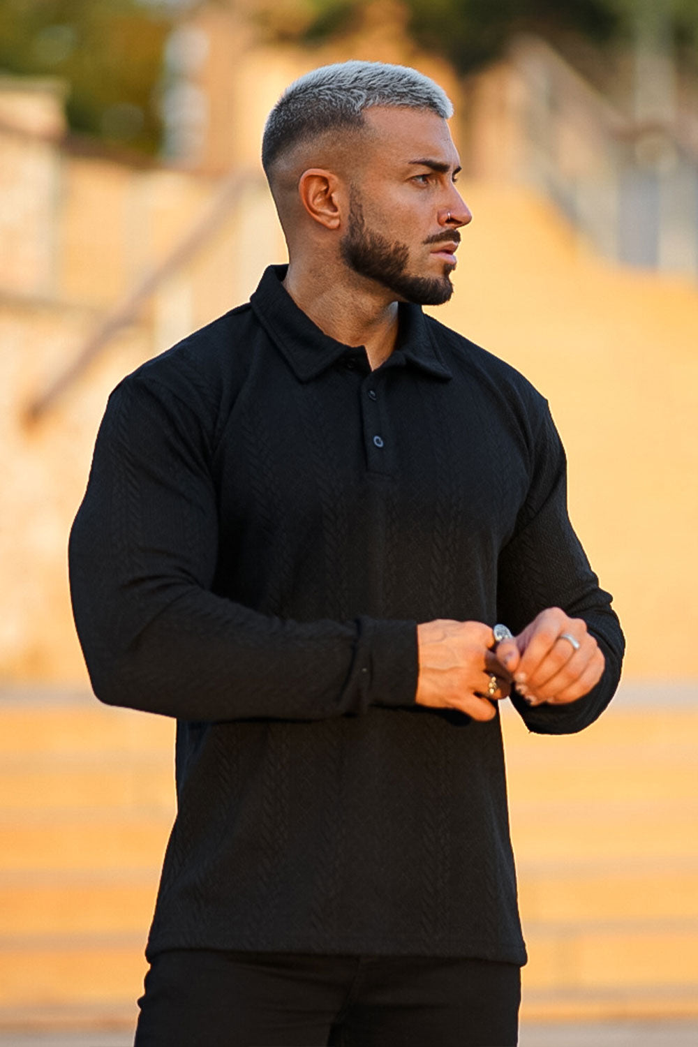 Gingtto: Elevate Your Style With Men's Pure Color Polo Shirts