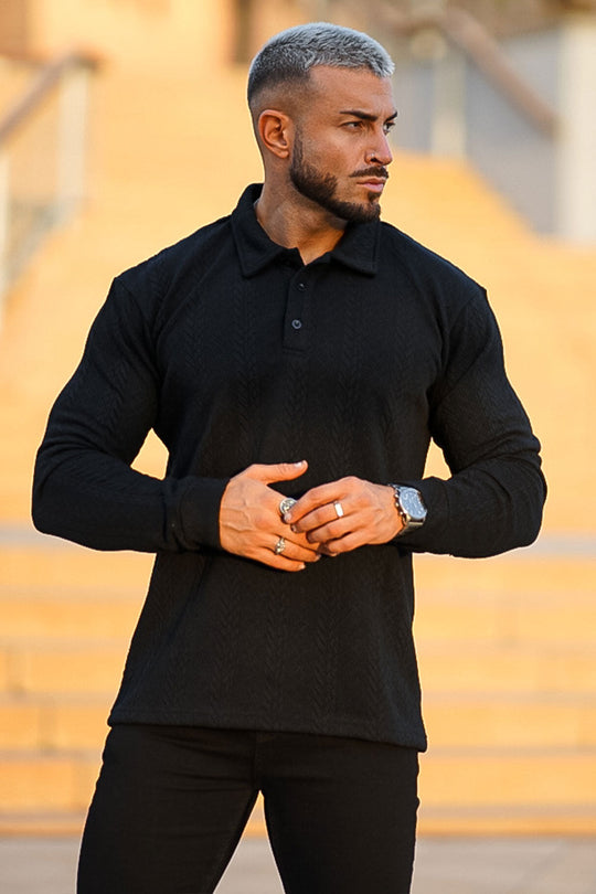 Gingtto: Elevate Your Style With Men's Pure Color Polo Shirts