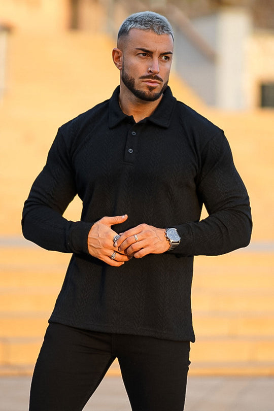 Gingtto: Elevate Your Style With Men's Pure Color Polo Shirts