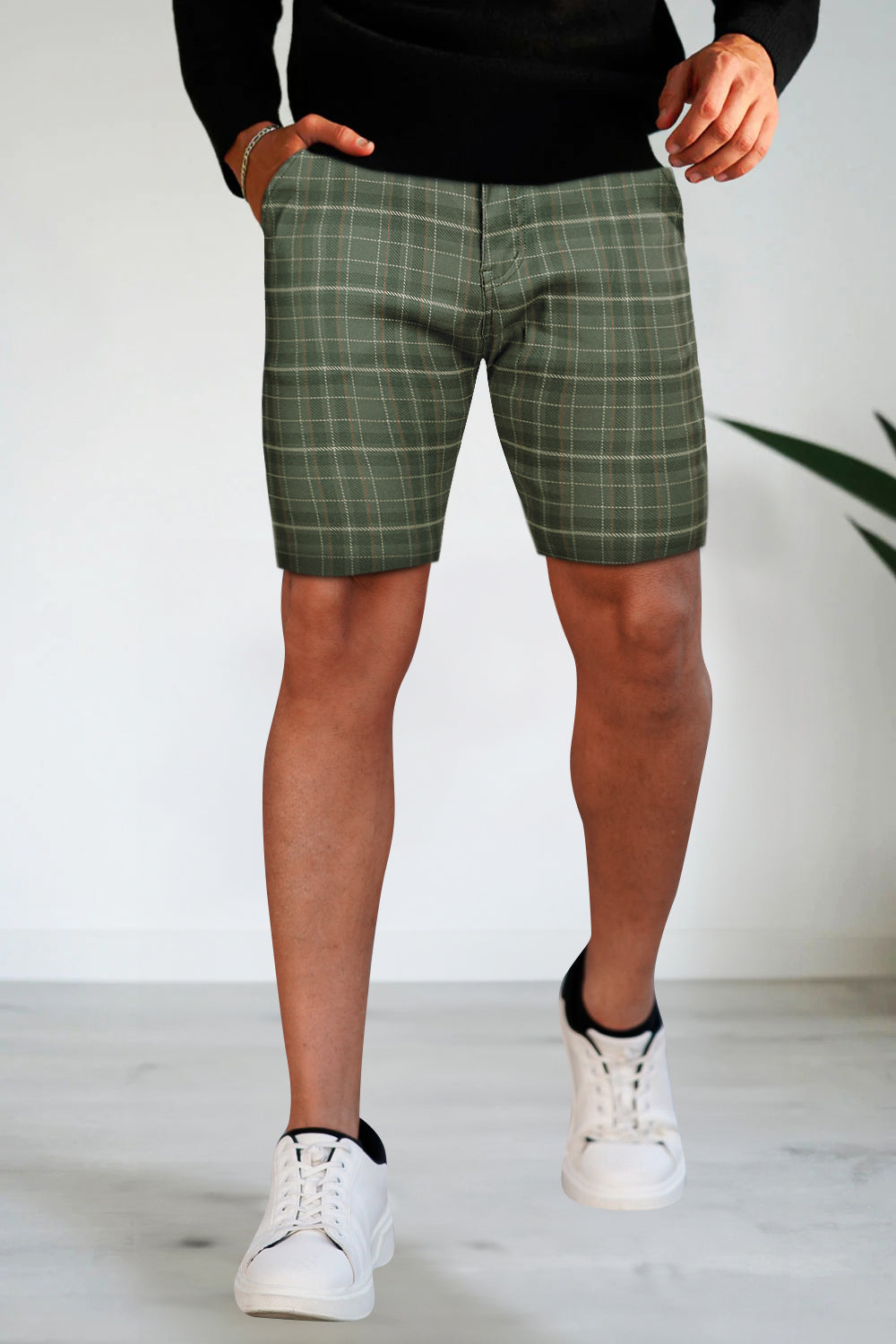 Sunlit Plaid Chino Shorts - Bright Check