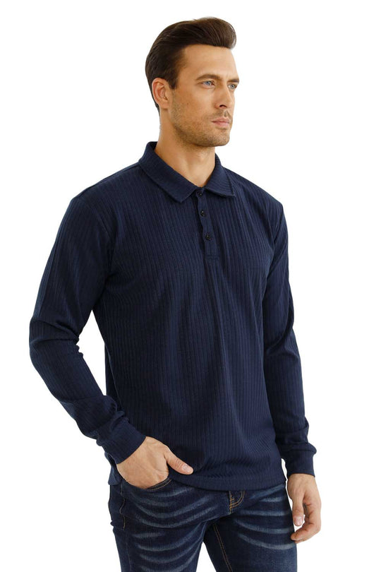 Gingtto: Elevate Your Style With Men's Pure Color Polo Shirts