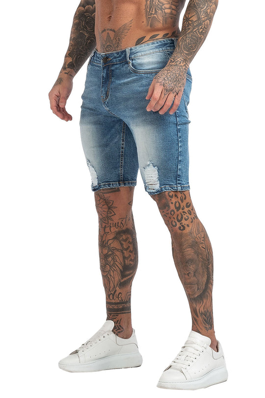 Precision Fit Jeans Shorts - Slim Tapered