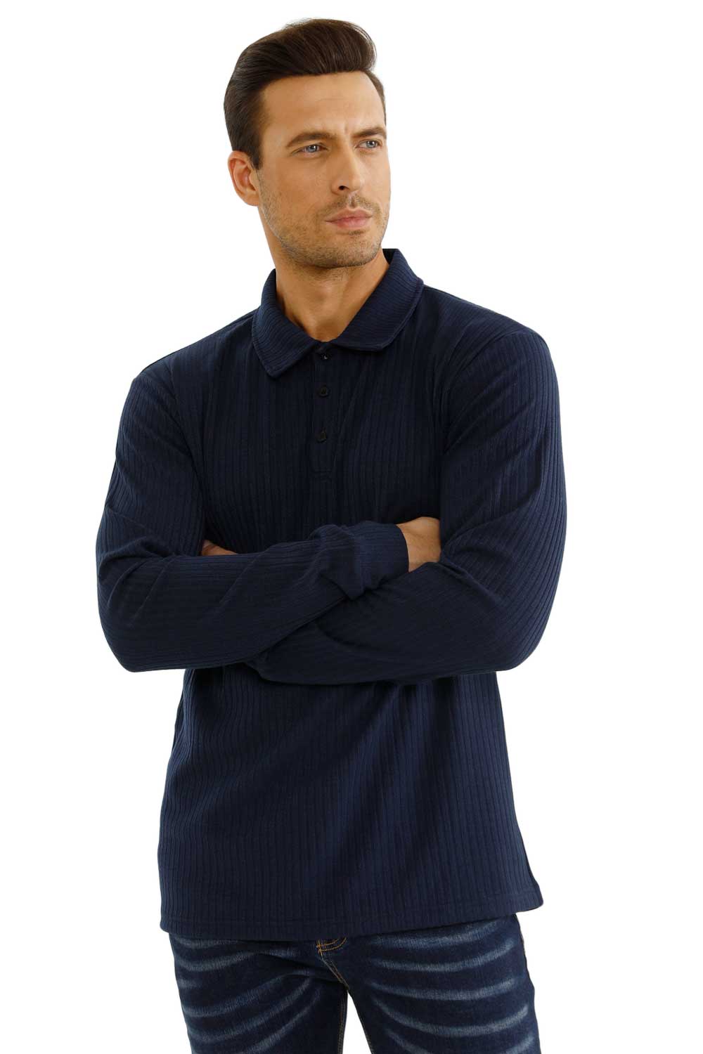 Gingtto: Elevate Your Style With Men's Pure Color Polo Shirts