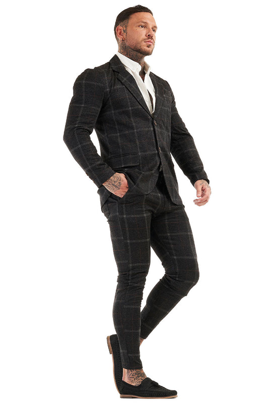 Classic Black Stylish Fashion Suit Jackets For Men