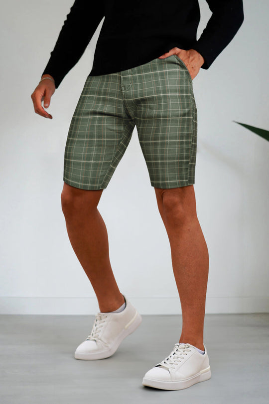 Sunlit Plaid Chino Shorts - Bright Check