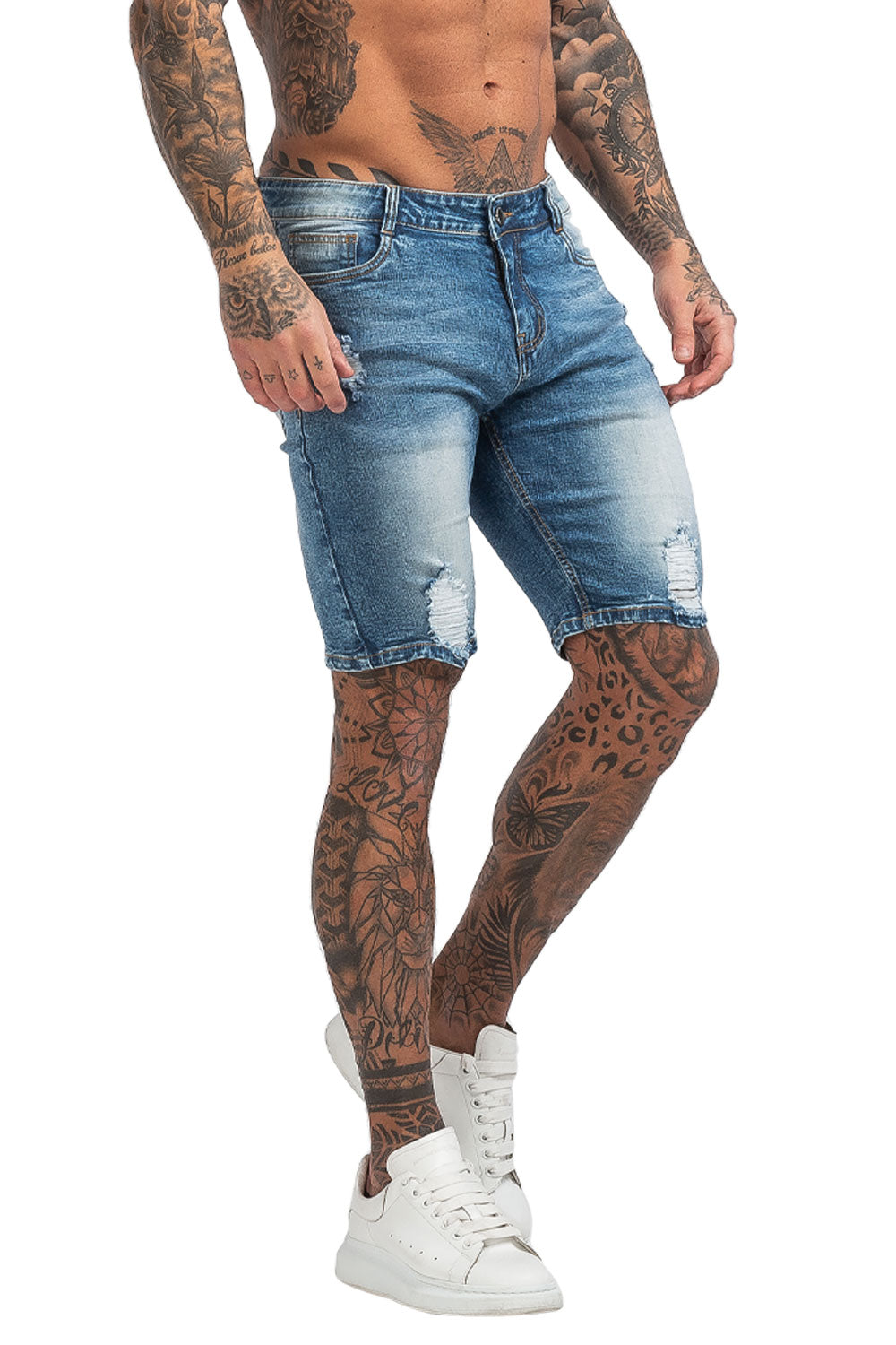 Precision Fit Jeans Shorts - Slim Tapered