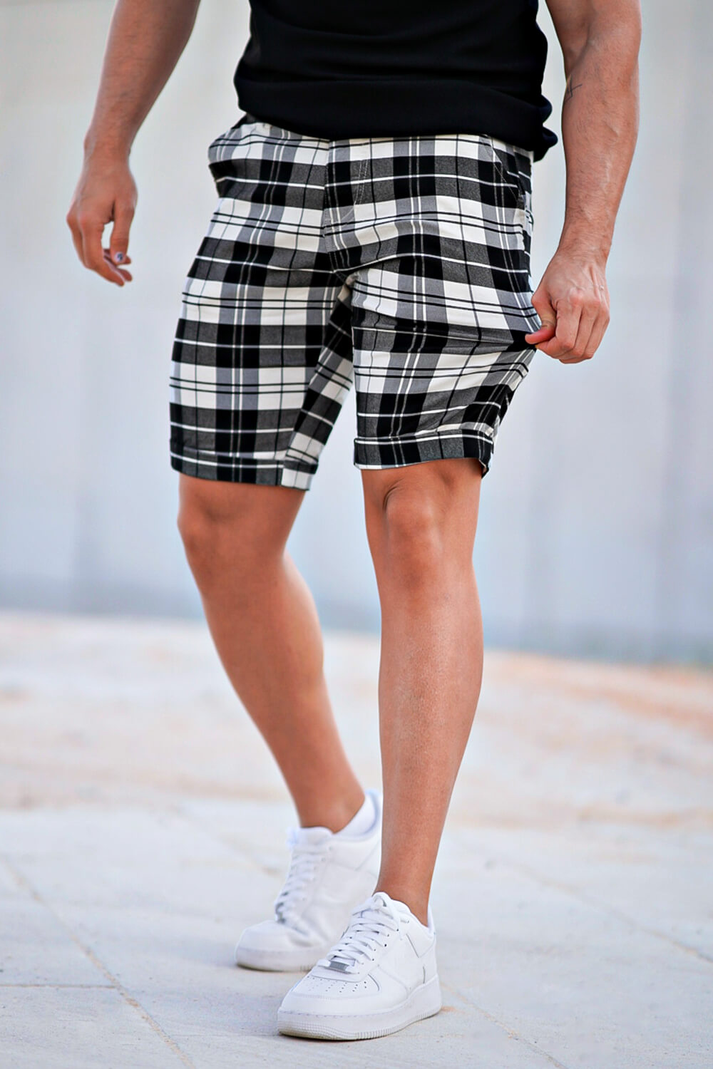 Plaid Shorts - Vibrant Check