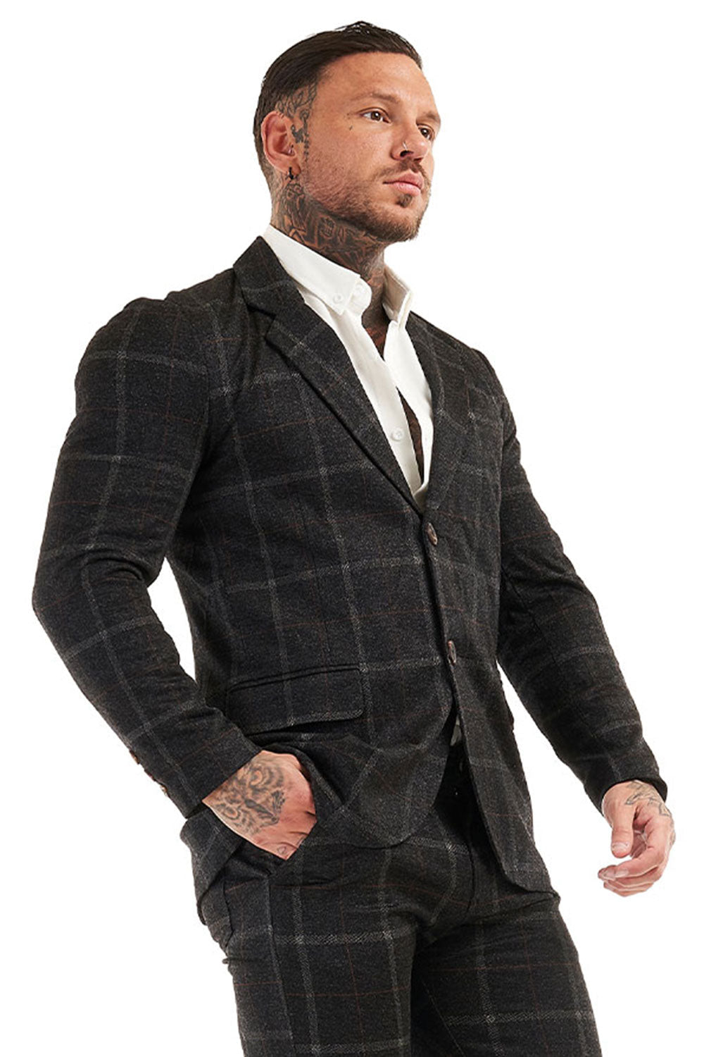 Classic Black Stylish Fashion Suit Jackets For Men