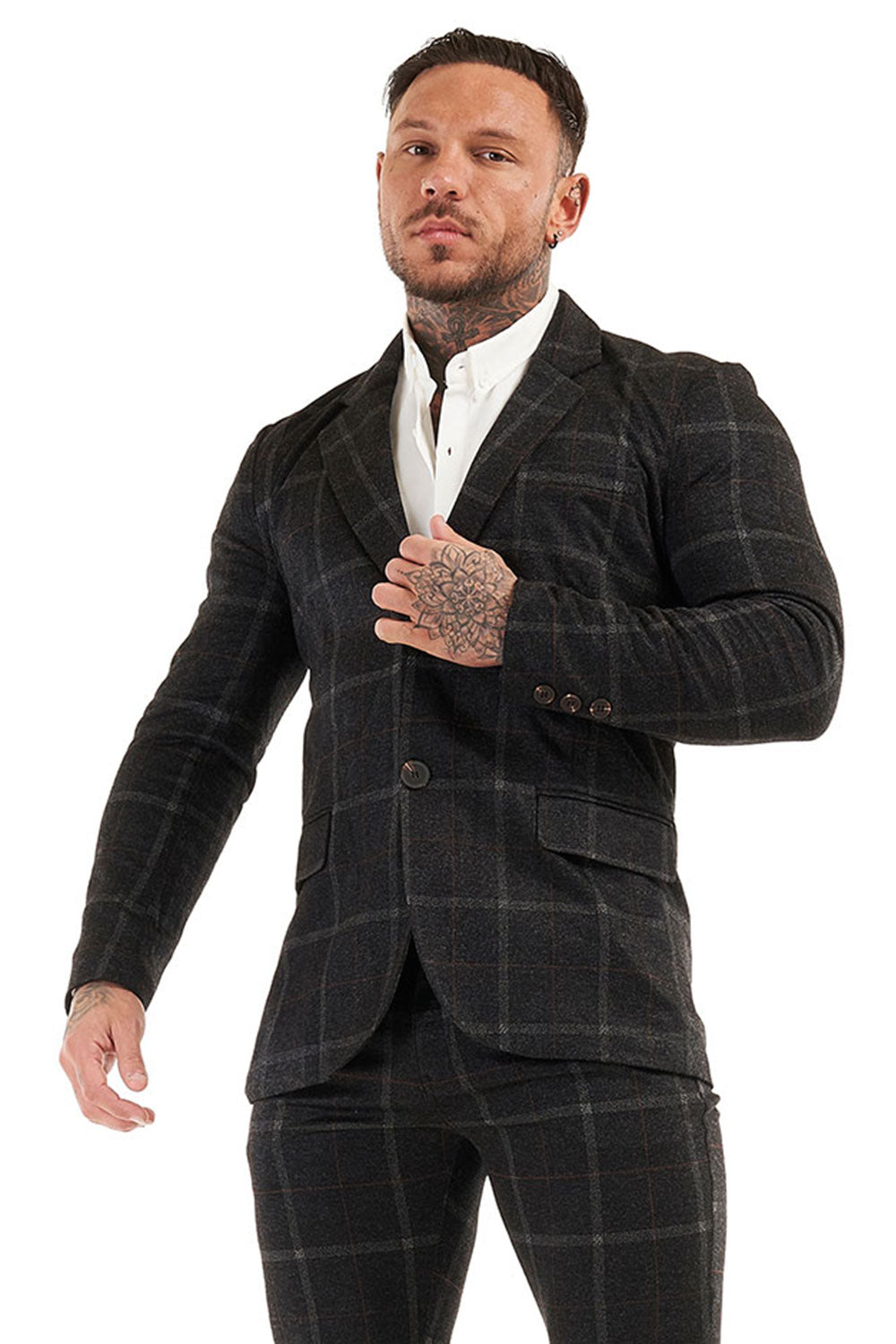 Classic Black Stylish Fashion Suit Jackets For Men