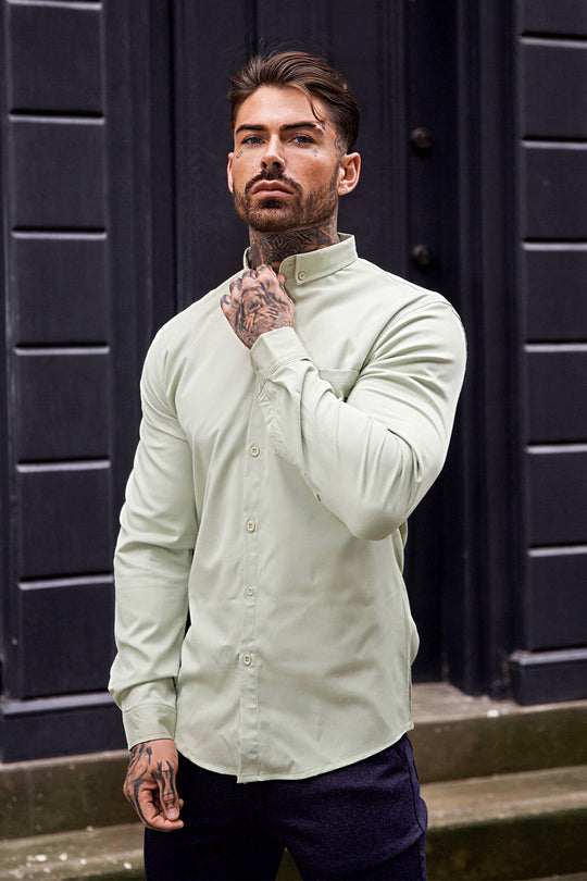 Light Green Dress Shirt For All Occasion