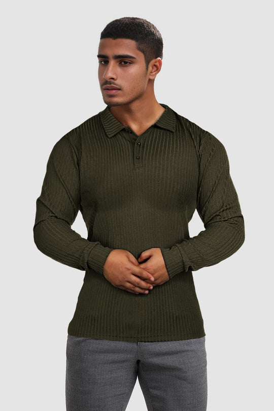 Signature Polo Shirt - Armégrön