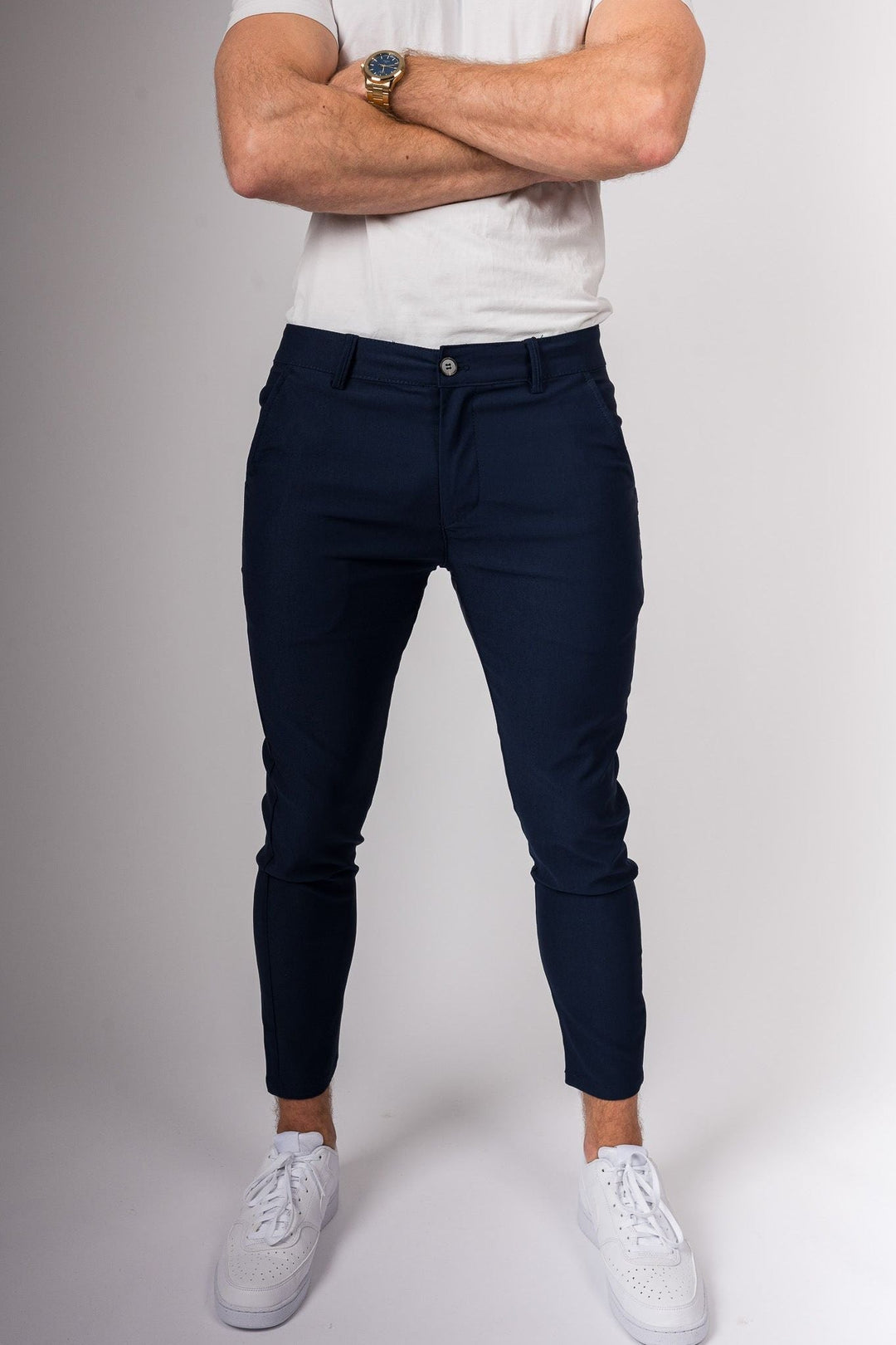 Cosmopolitan Chinos - Navy blue