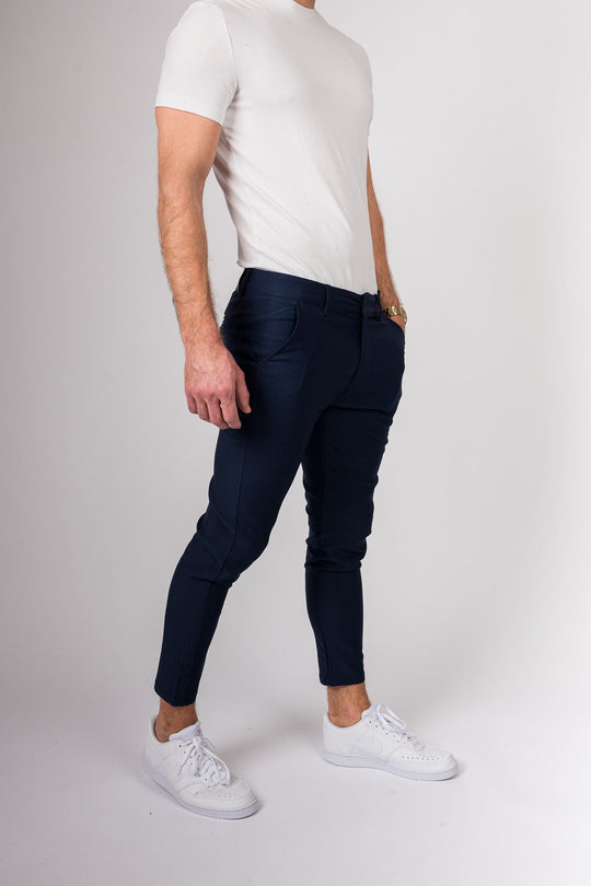 Cosmopolitan Chinos - Navy blue