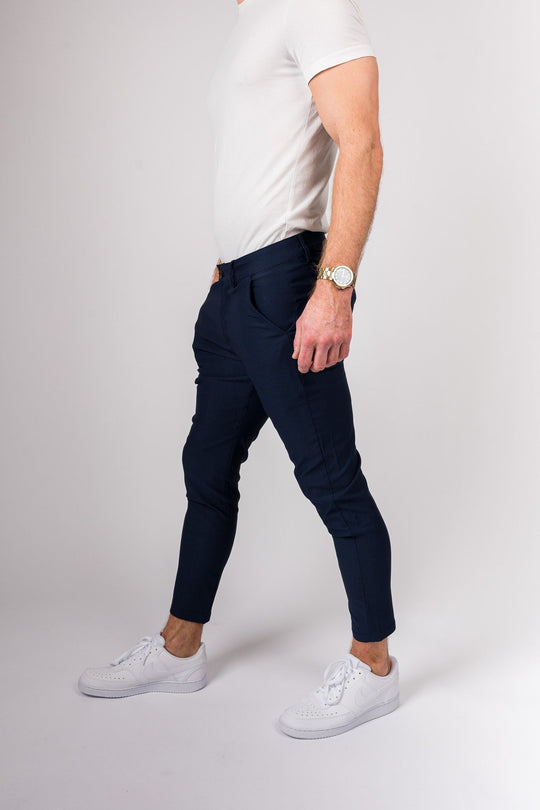 Cosmopolitan Chinos - Navy blue