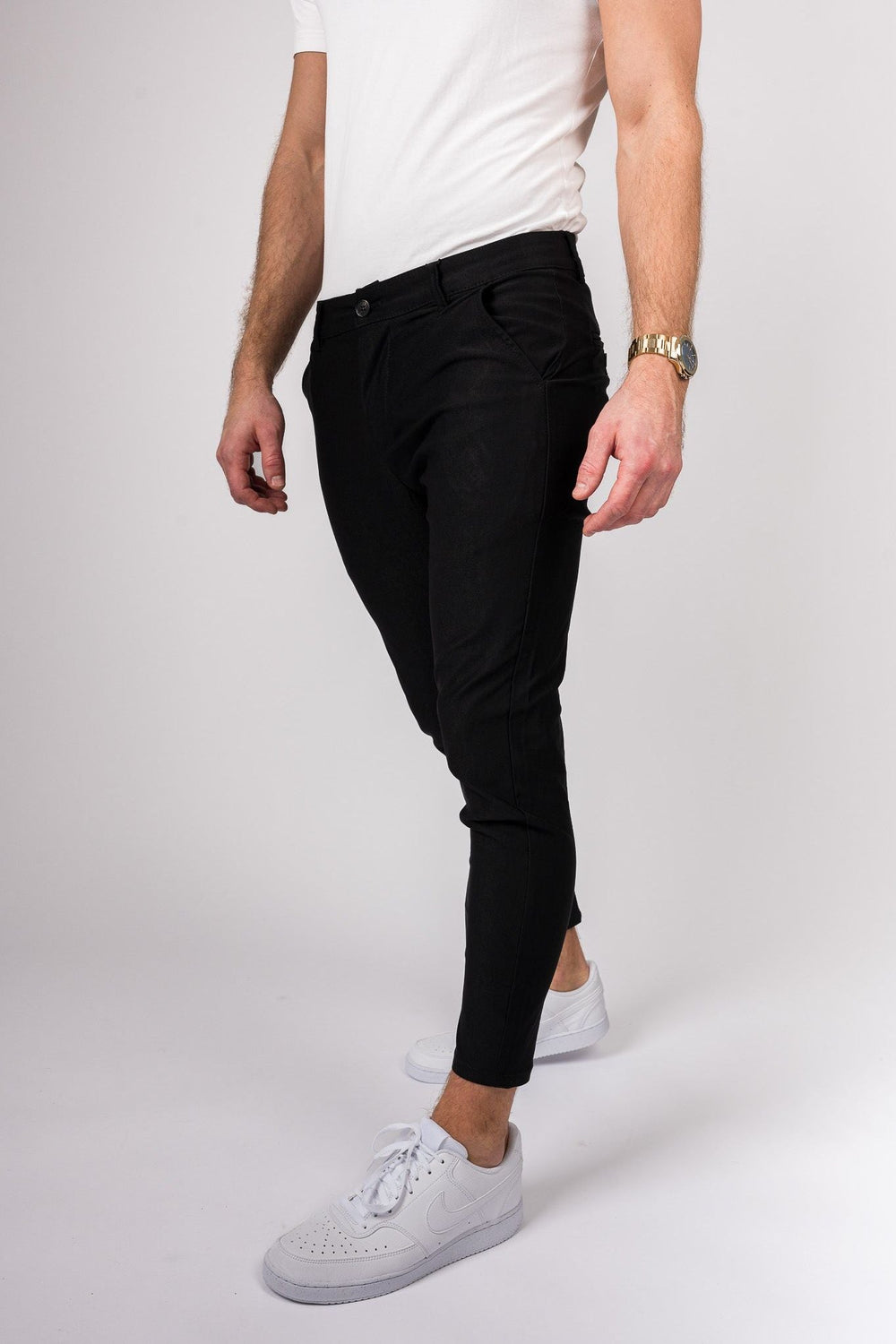 Cosmopolitan Chinos - Black