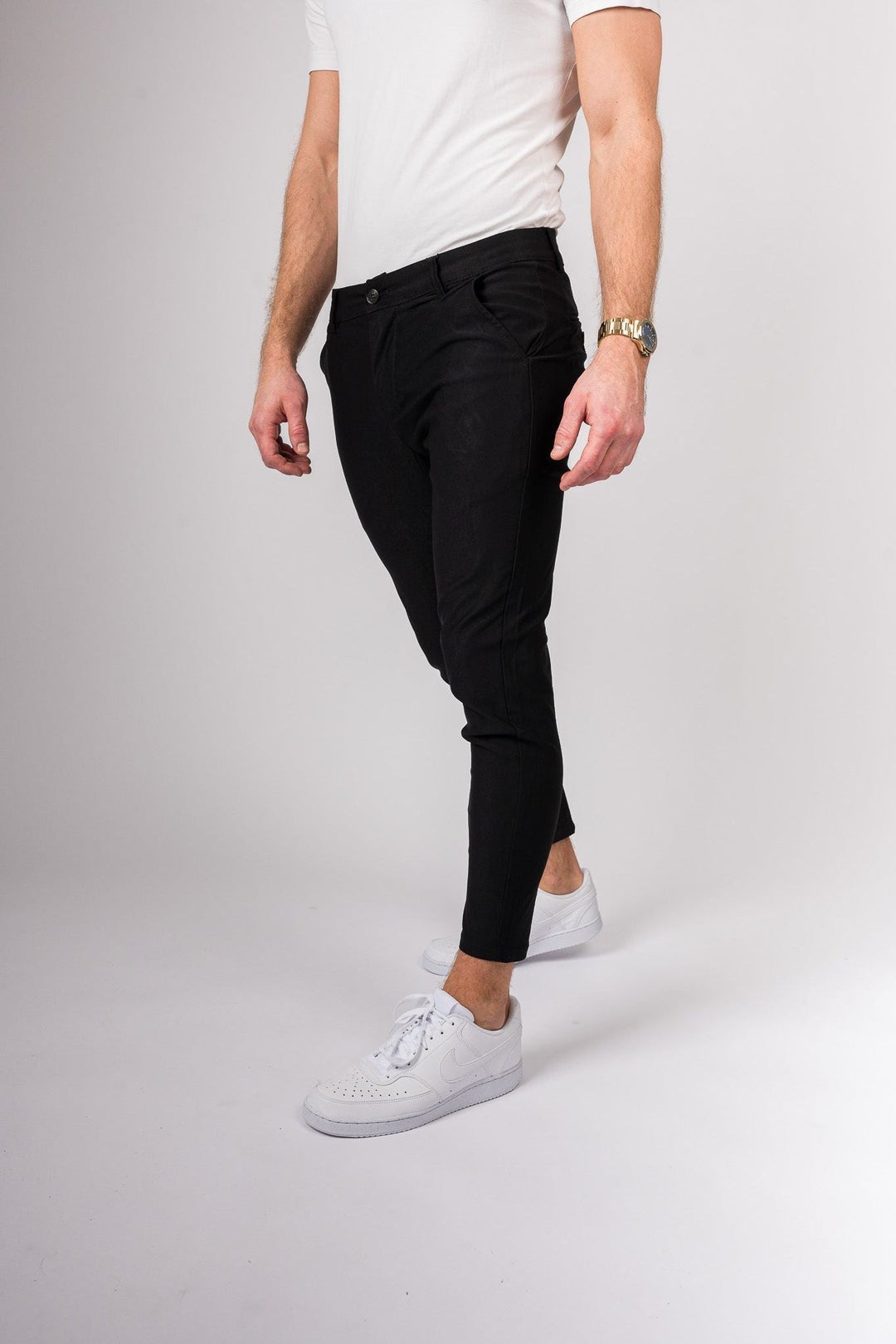 Cosmopolitan Chinos - Black