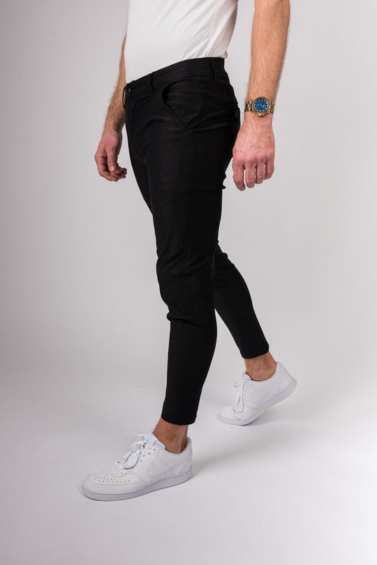 Cosmopolitan Chinos - Black