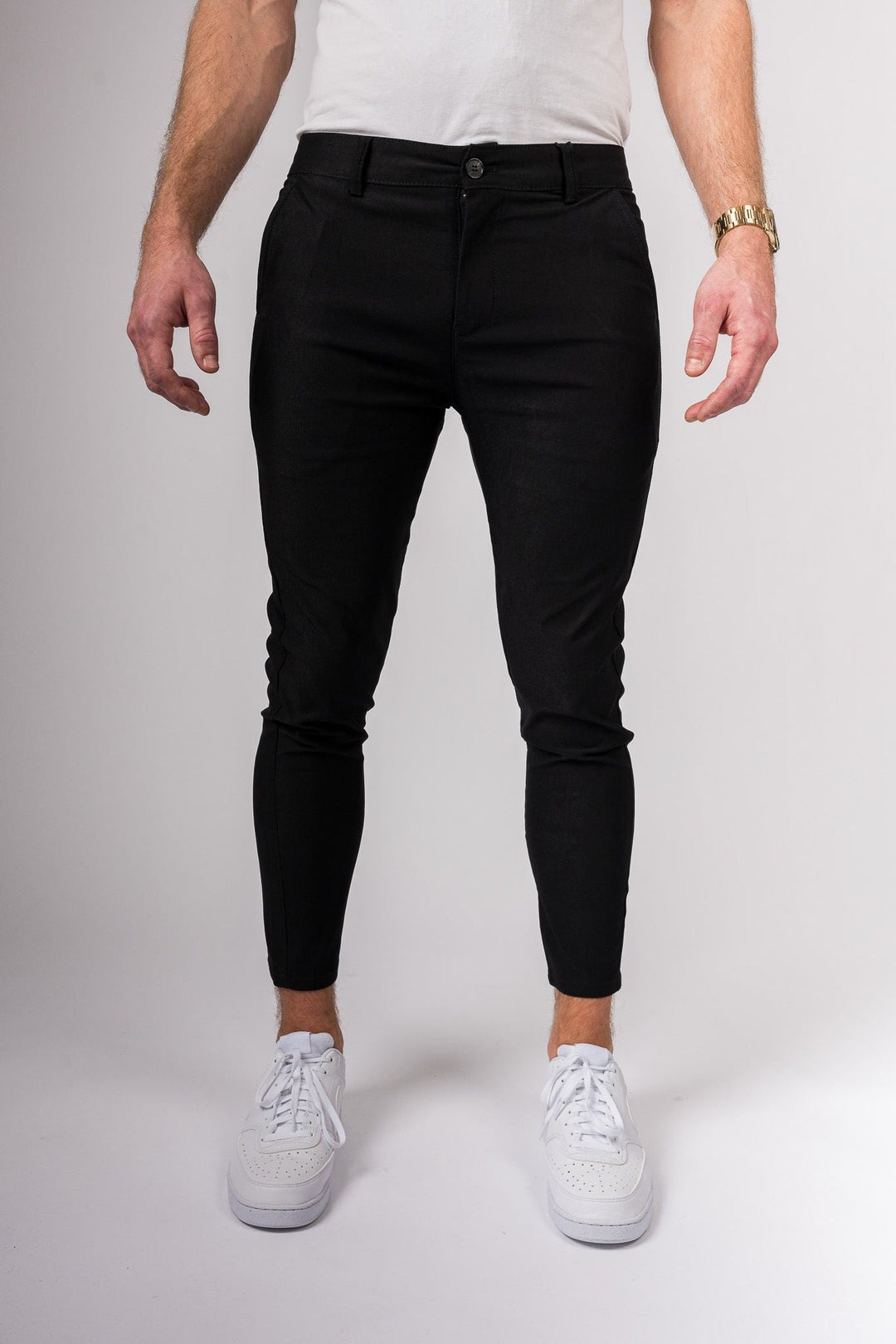 Cosmopolitan Chinos - Black