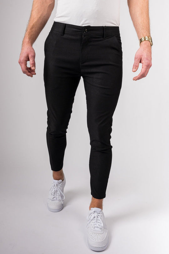 Cosmopolitan Chinos - Black