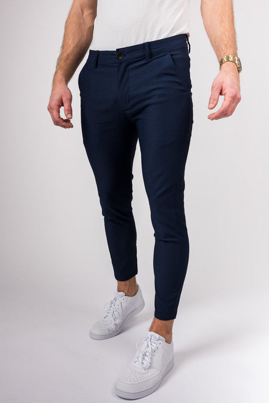 Cosmopolitan Chinos - Navy blue