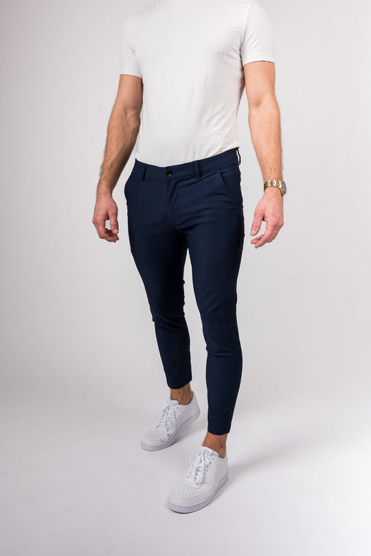 Cosmopolitan Chinos - Navy blue