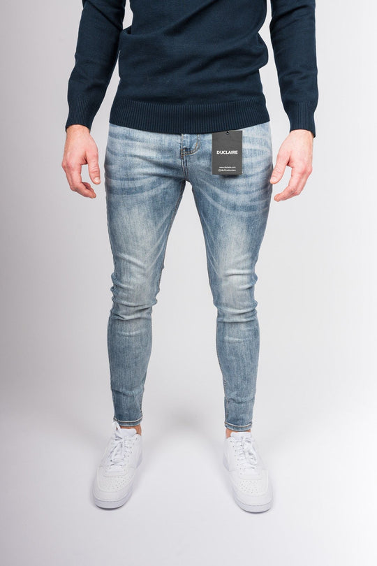 Urban Slim Jeans - Ljusblå