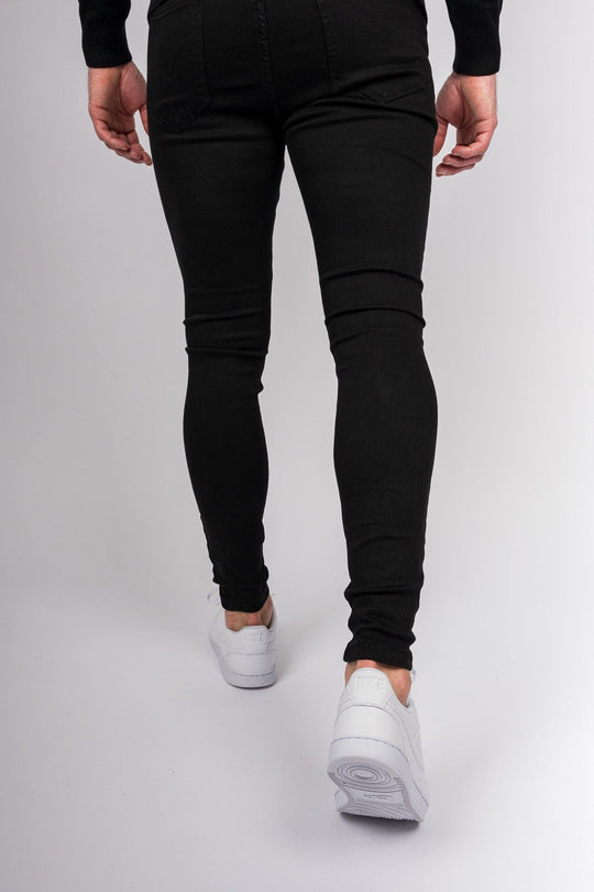 Urban Slim Jeans - Svart