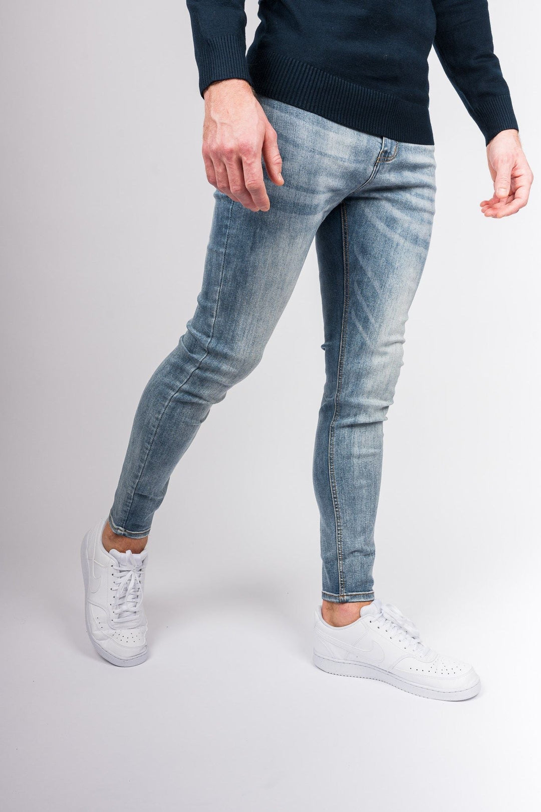 Urban Slim Jeans - Ljusblå