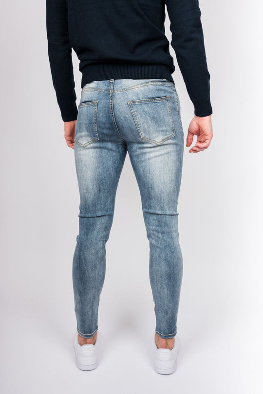 Urban Slim Jeans - Ljusblå