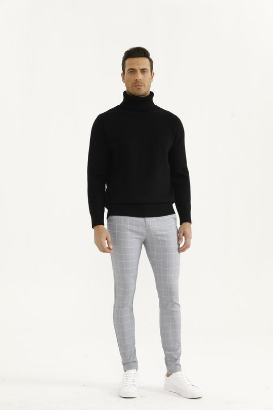 Giorgio's Turtleneck Sweater - Black