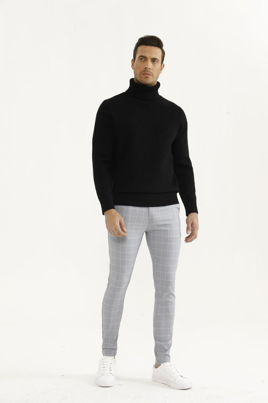 Giorgio's Turtleneck Sweater - Black