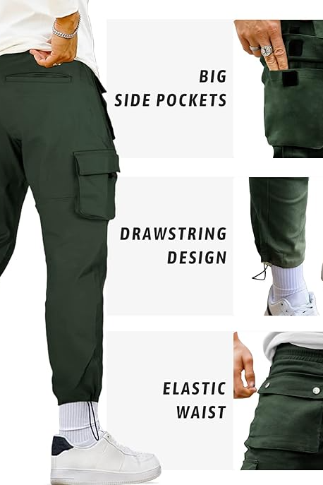 Nomad Terrain Cargos - Army green