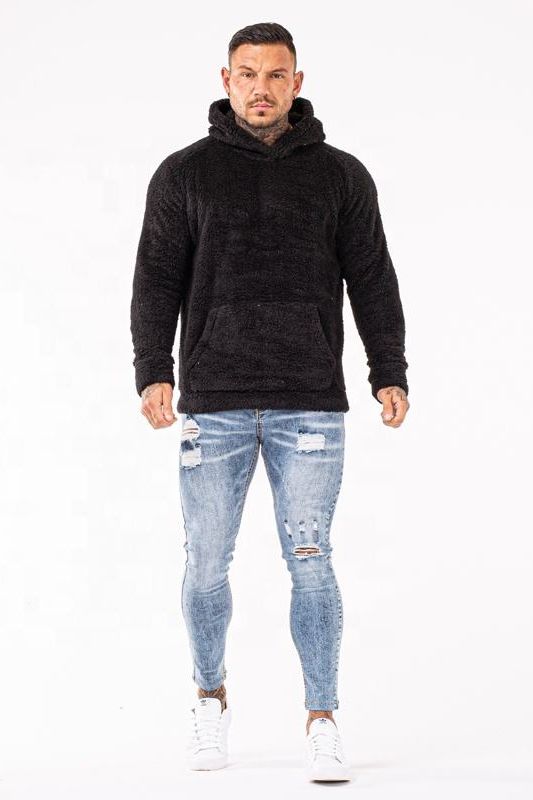 Urban Frost Sherpa Hoodie - Svart