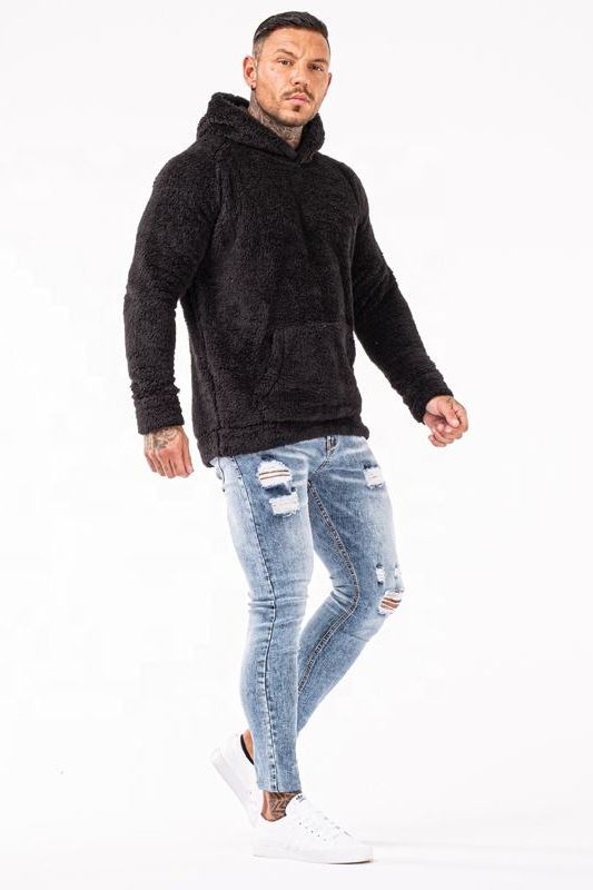 Urban Frost Sherpa Hoodie - Svart