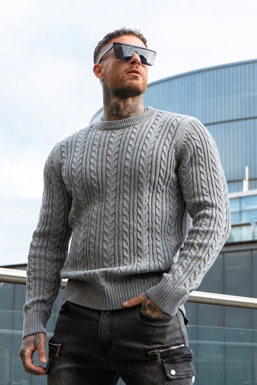 Aspen Luxe Sweater - Gray