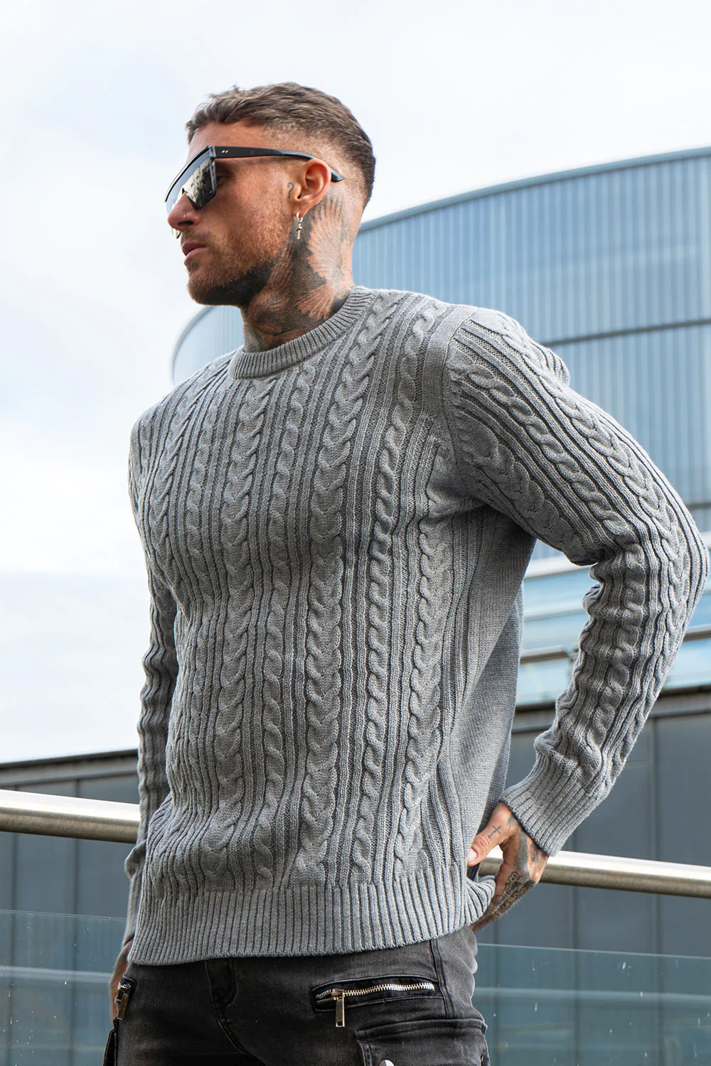 Aspen Luxe Sweater - Gray