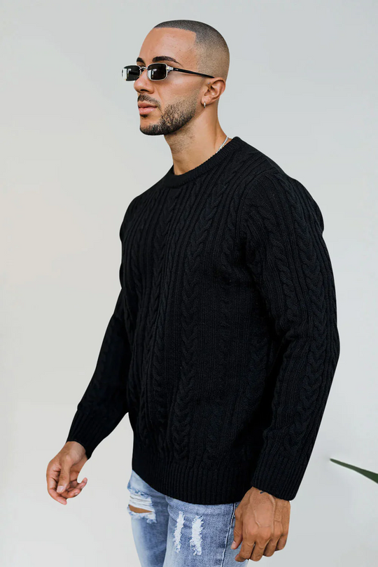 Aspen Luxe Sweater - Black