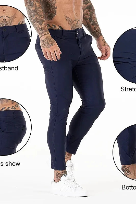 Cosmopolitan Chinos - Navy blue